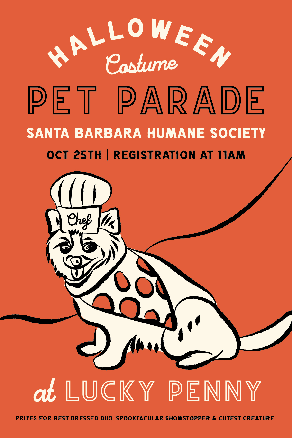 Halloween Pet Parade Oct 25th at 11am